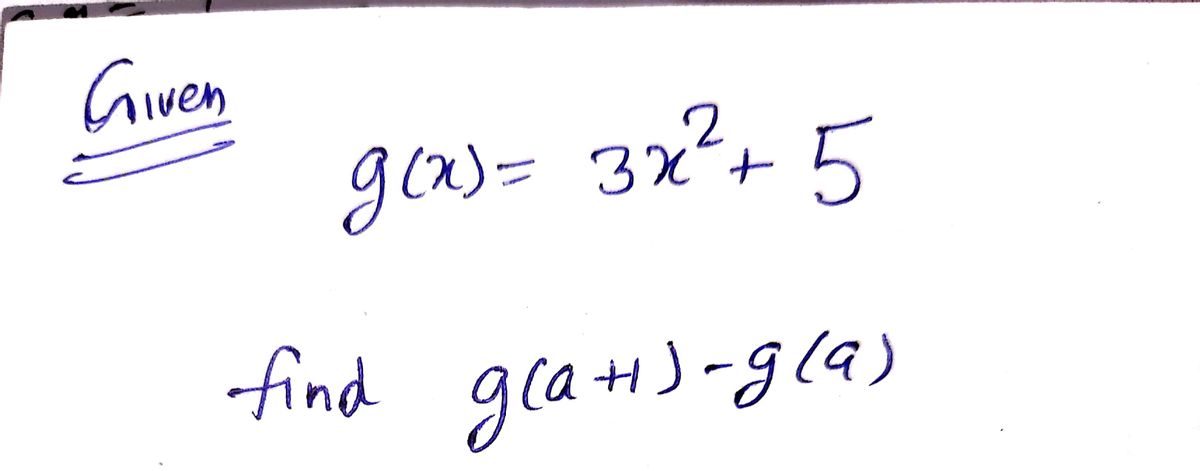 Algebra homework question answer, step 1, image 1